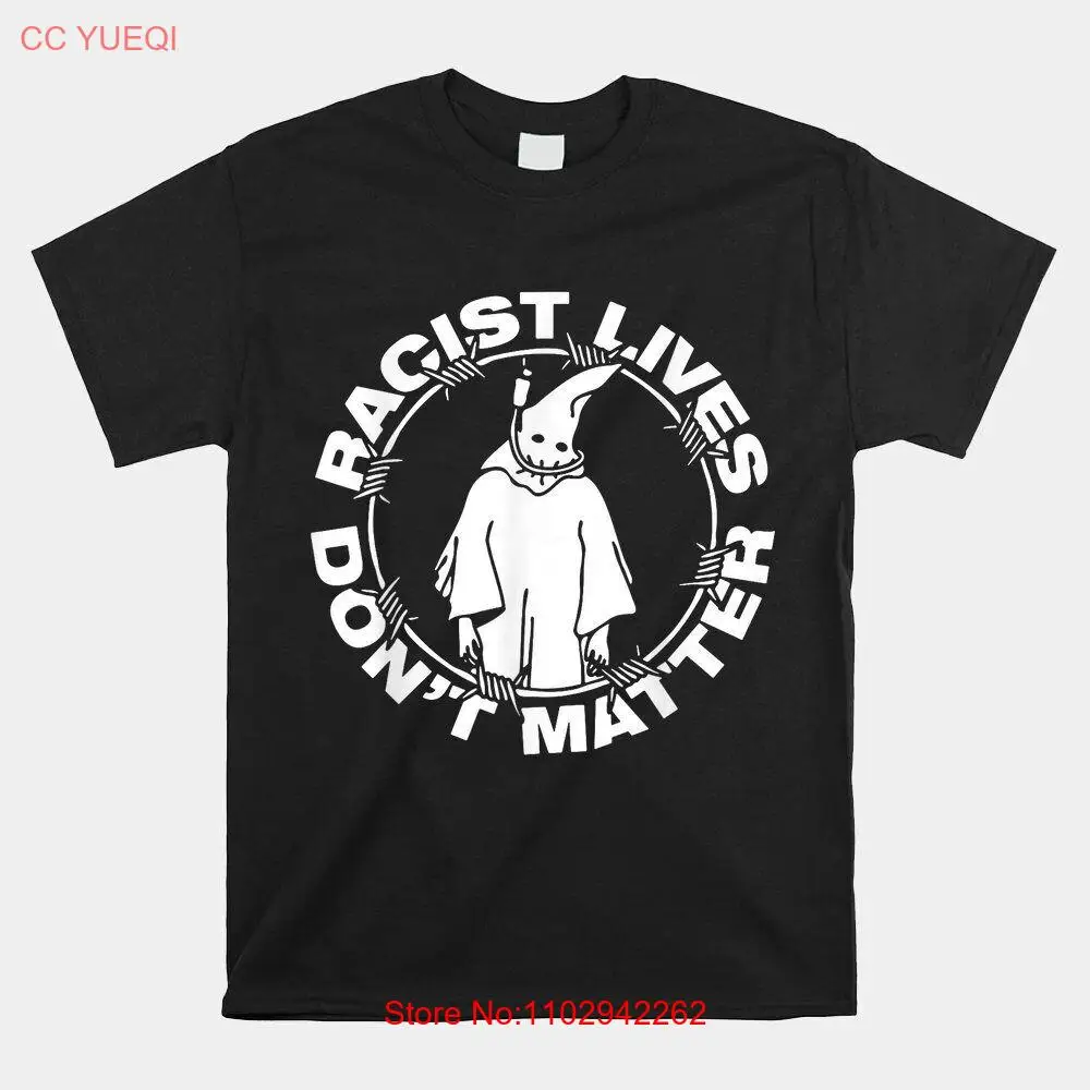 Винтажная футболка черного цвета с надписью наклейки на тему расистской жизни