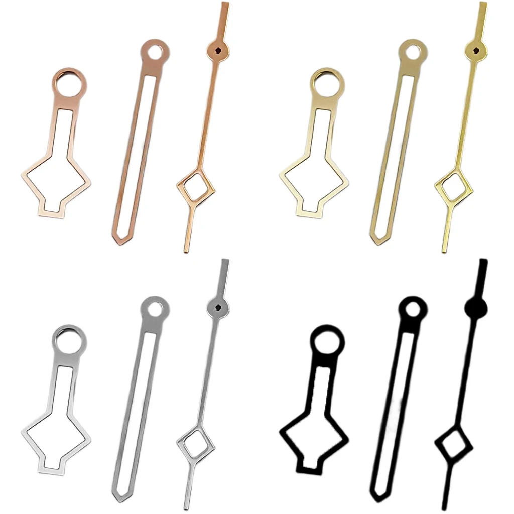 

New Snowflake Gold/Silver/Black/Orange/Rose Gold Watch Hand Watch Needles Fit NH35 NH36A Miyota 82 Series ETA 2824 2836Movement