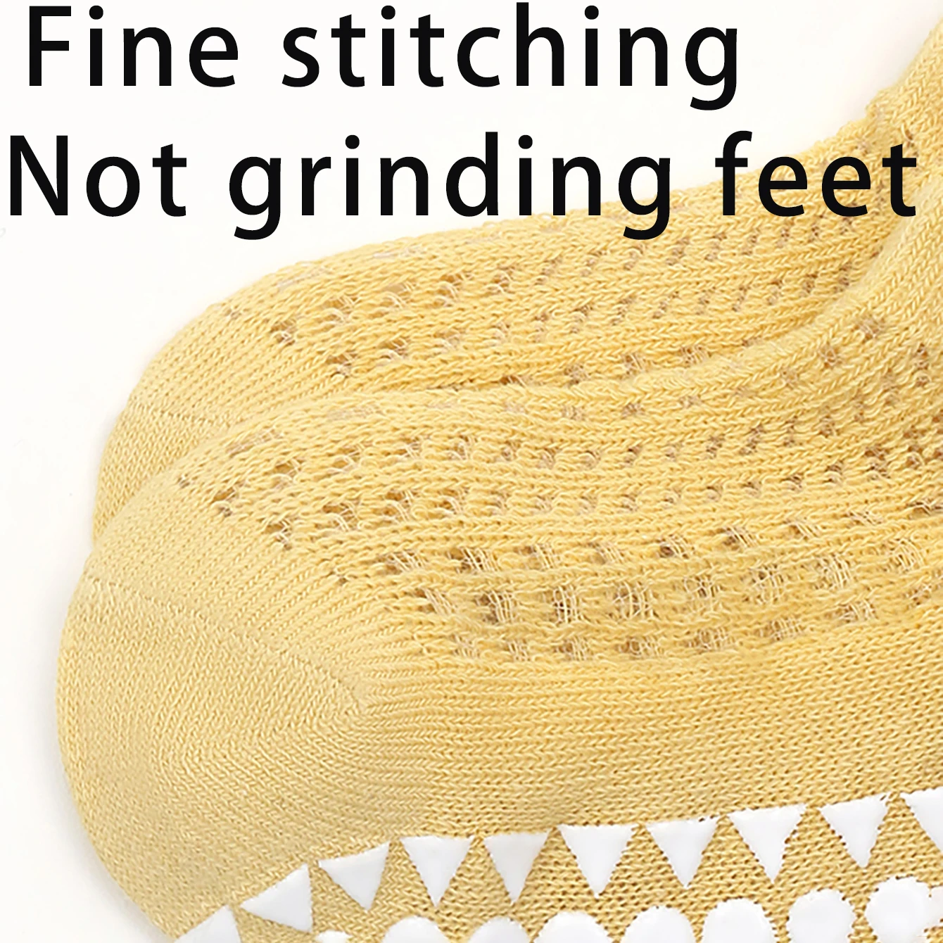 Носки детские Нескользящие однотонные короткие 4 пары на весну и лето