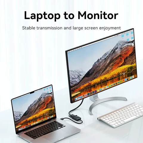 Адаптер Vention HDMI-VGA 1080P с аудиокабелем