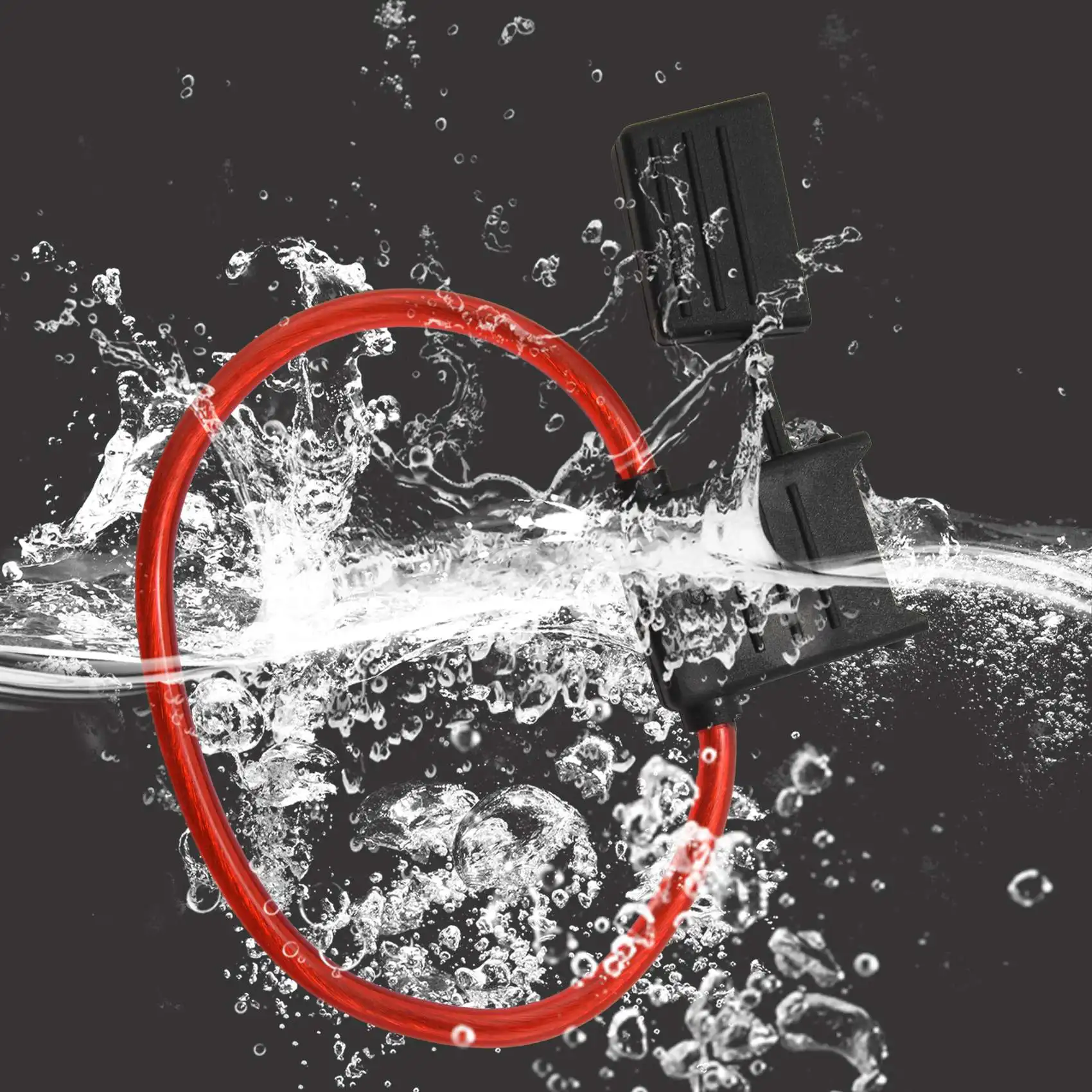 8 AWG Калибр Макси держатель плавкого предохранителя встроенный провод 12-24 в