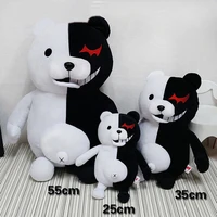 25cm dangan ronpa super danganronpa 2 monokuma black white bear plush toy soft stuffed animal dolls birthday gift for children