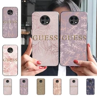 gold rose plant flowers brand guess phone case for redmi 9 5 s2 k30pro silicone fundas for redmi 8 7 7a note 5 5a