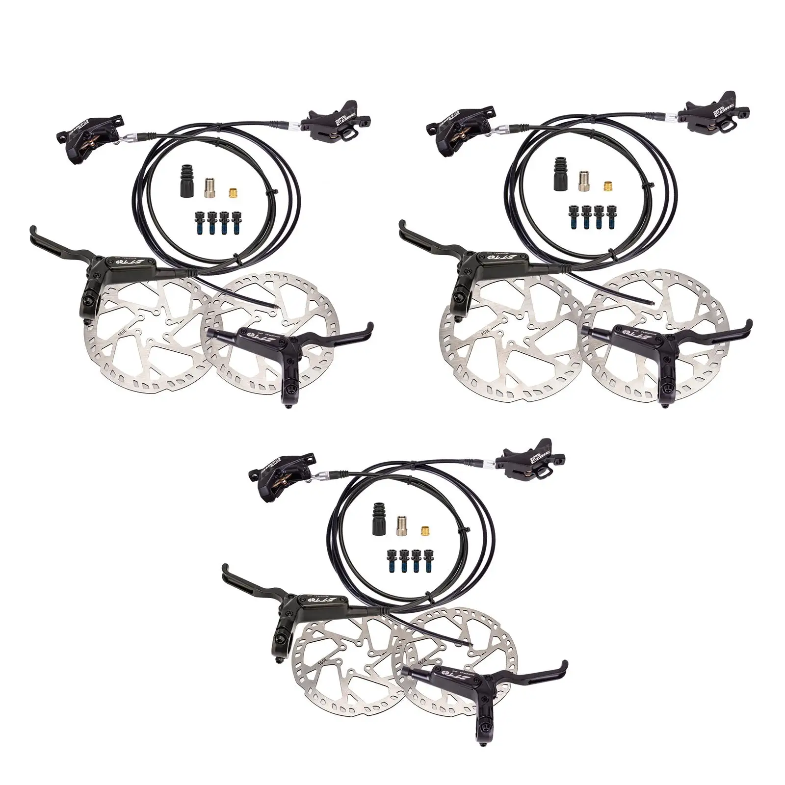 

Hydraulic Disc Bike Brake Left Front And Right Rear Upgrade (Right Front Left)