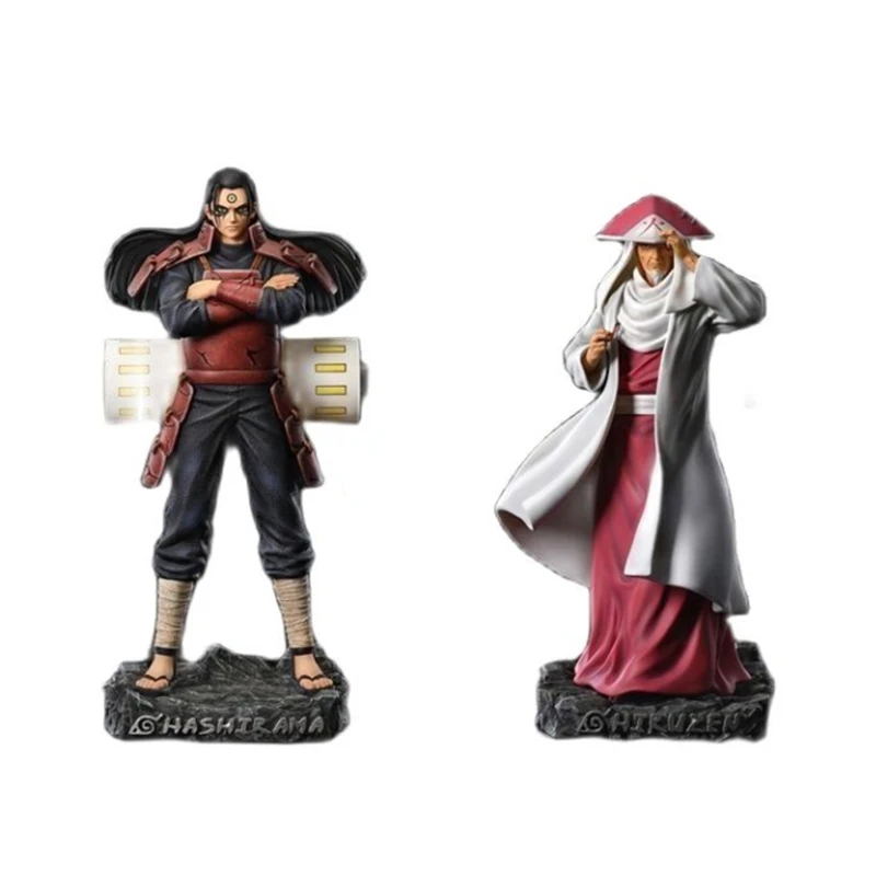 

25Cm Gk V6 Studio Co Branded St Studio Naruto Senju Hashirama Sarutobi Hiruzen Anime Action Figure Garage Kit Model Statue Toys