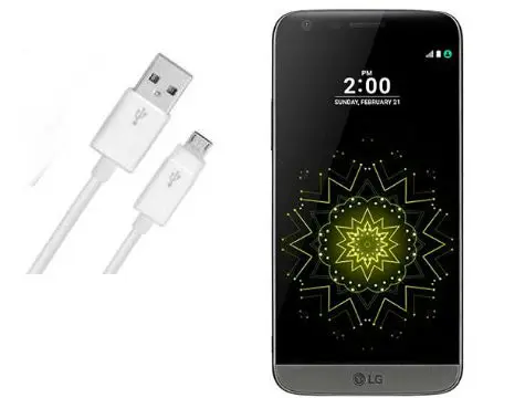

Зарядный кабель LG G5 белый