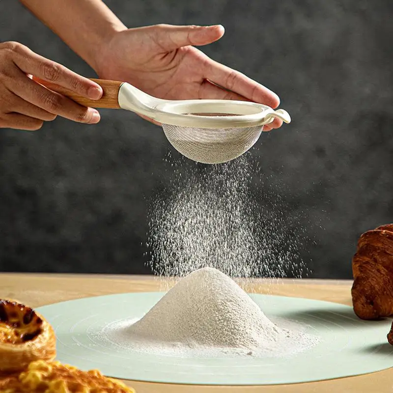Фильтры с мелкой сеткой из нержавеющей стали сито для муки кухни нержавеющий
