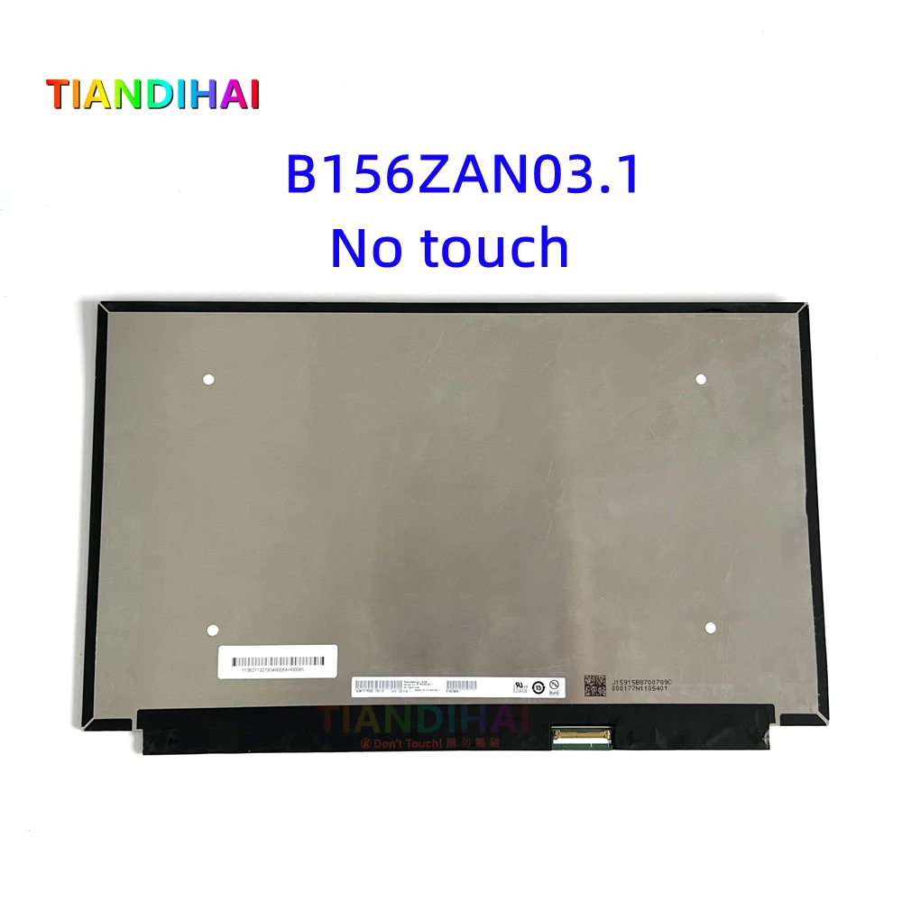 

15.6" B156ZAN03.1 Laptop LCD Screen Matrix UHD 4k 3840*2160 Replacement Display Panel eDP 40 PINS No Touch
