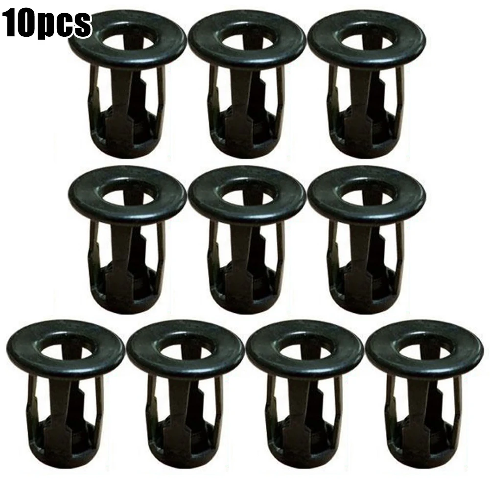 

10Pcs Car Metal Screw Base Clamp Trunk Nuts Front Rear License Plate Fastener Clips For Audi A3 A4L A6L A8 Q3 Q5 Q7