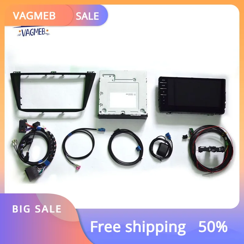 LHD оригинальный 9 2 дюймовый для VW Tiguan MK2 разделенный станок Главный экран Carplay 5NG 858