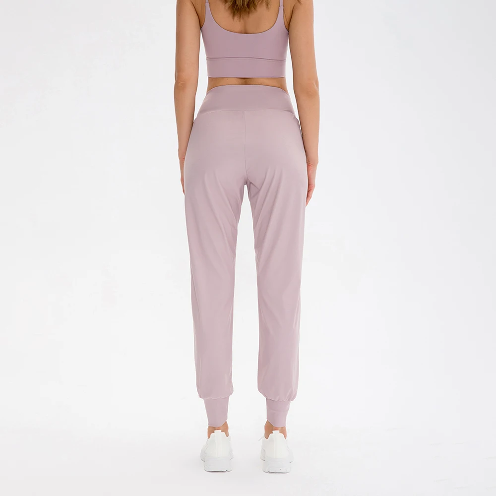 Women Yoga Drawstring Pants Stretch Casual Pants Relaxed Fit Yoga Trousers Finess Wear Sweatpants for Running and Tranning