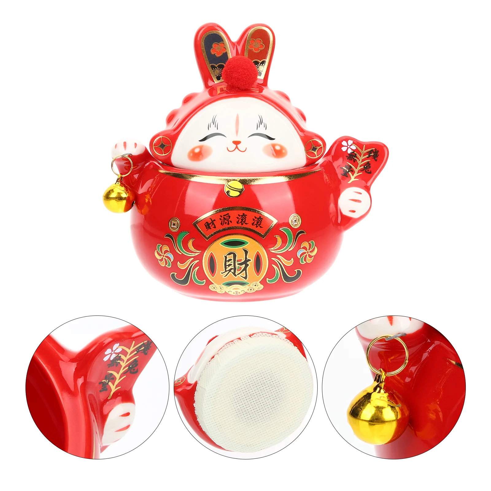 

Tea Jar Ceramic Rabbit Loose Canister Year Jars Canisters Salt Sugar Crock Holdercontainer The Kitchennew Chinese Cookie