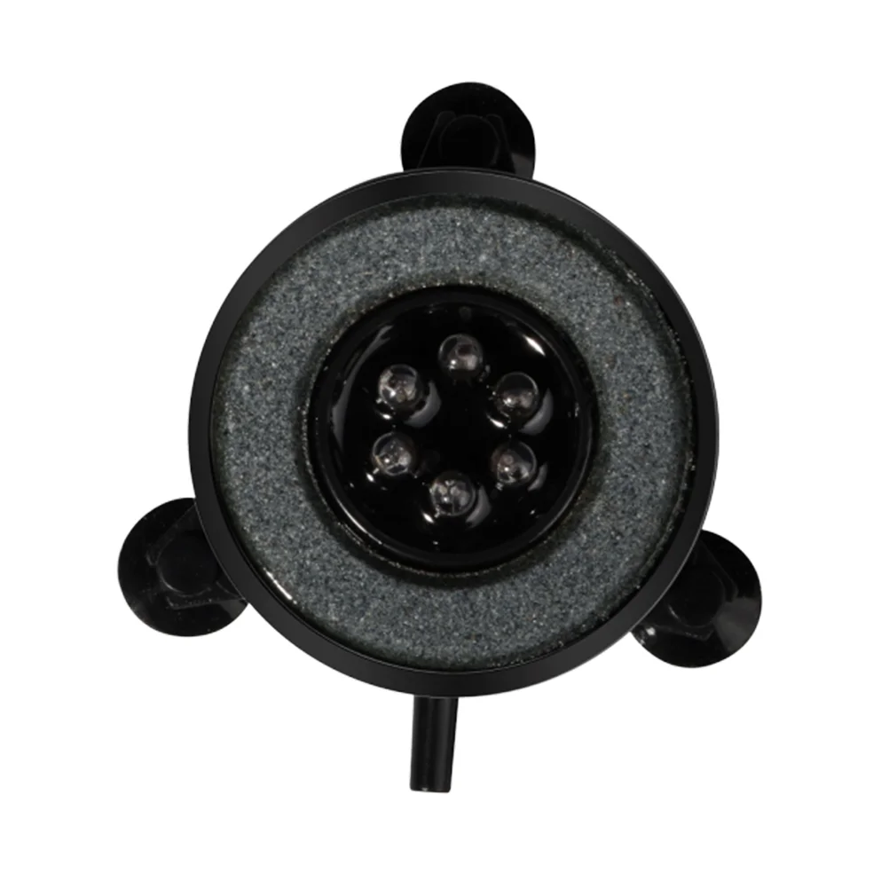 

Aquarium Tank Diving Lighting Decorative Floodlight Round Bubble Black )