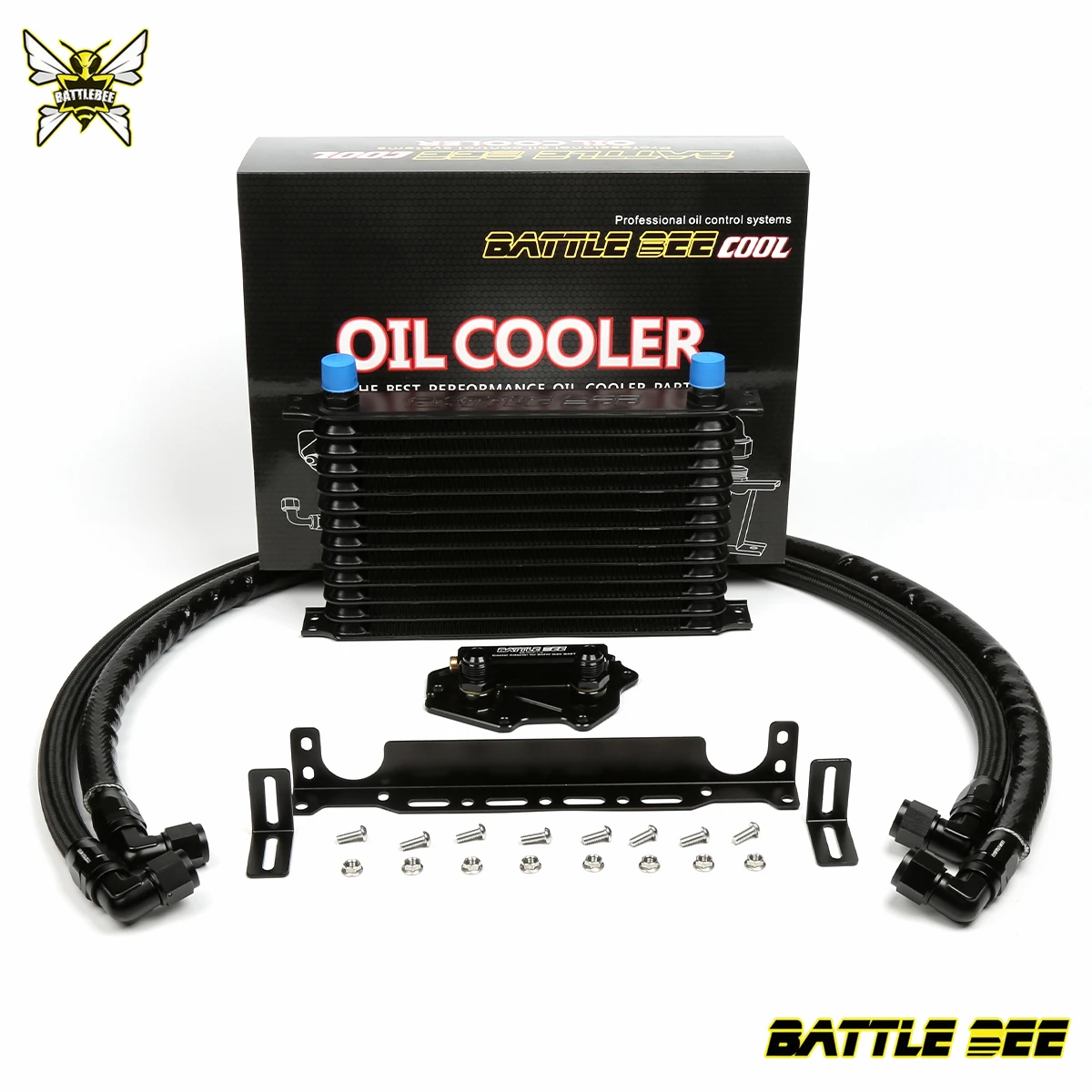 

Battle Bee Engine Oil Cooler Kit For BMW 330i G20 G28 B48TU Engine Oil Filter Sandwich Plate Adapter