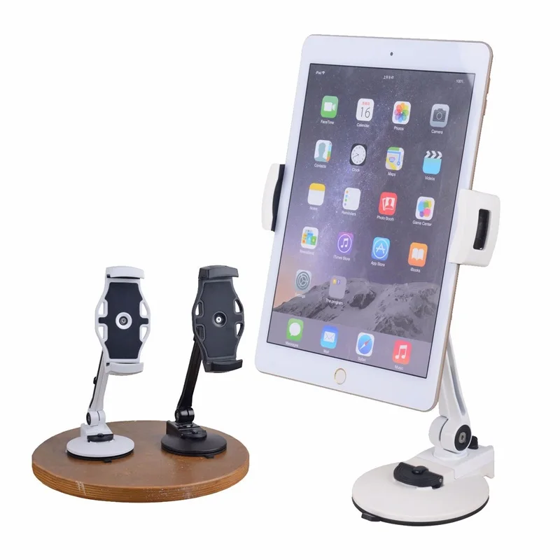 

Desk Mobile Phone Stand Holder For iPhone iPad Adjustable Metal Desktop Tablet Table Stand Universal Cell Phone Tablet Brackets