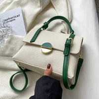 totes women shoulder crossbody messenger bags 2022 small contrasting colors pu leather female luxury brand designer hand handba
