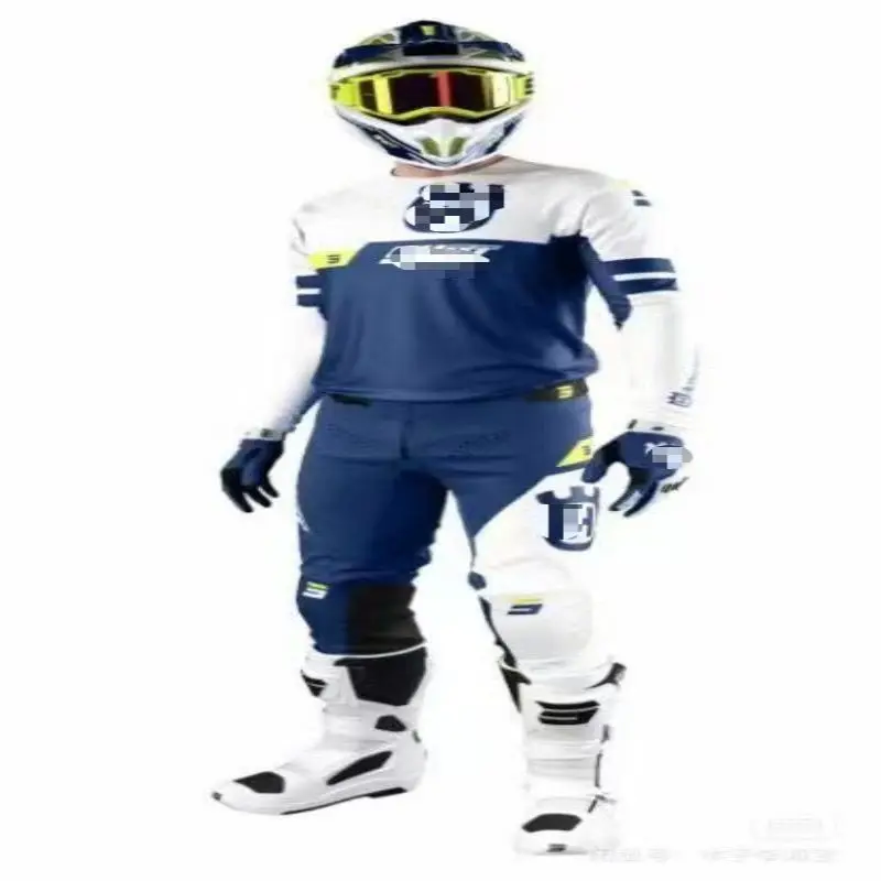 Трикотажные брюки для езды на мотоцикле комбо мужские из Джерси мотокросса