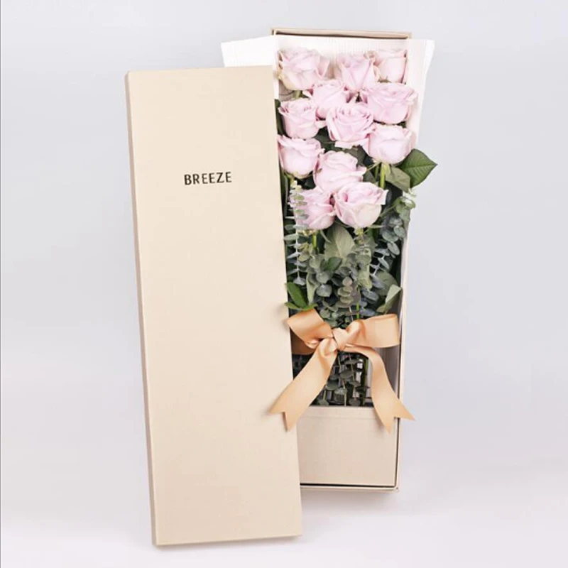 

Custom Design Christmas luxury flower packaging box gift box for Mother's Day