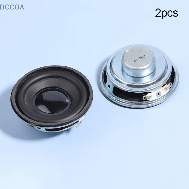 2 шт. мини-динамик 3 Вт 4R диаметр 50 мм мини-усилитель резиновая прокладка