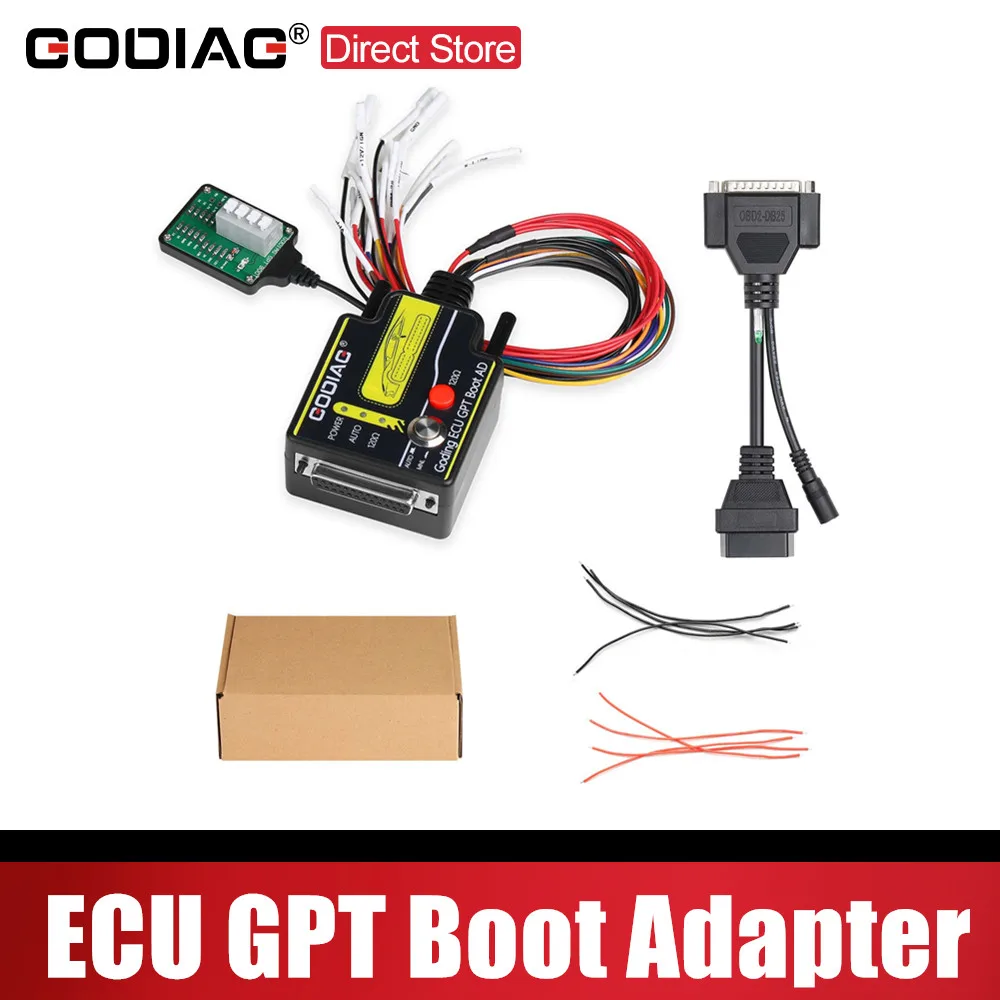 

Адаптер программирования GODIAG ECU GPT Boot AD для FC200 OBDSTAR DC706 Godiag GT100/Openport/ PCMFlash/FC200 для чтения ЭБУ и записи