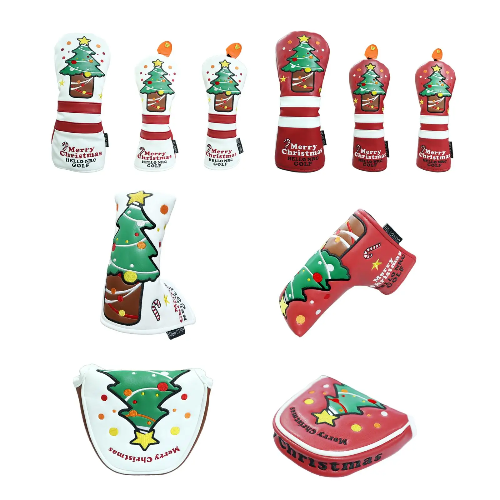 

Set of 3 Golf Club 1, 3, 5 Driver Headcover Replacement Fits