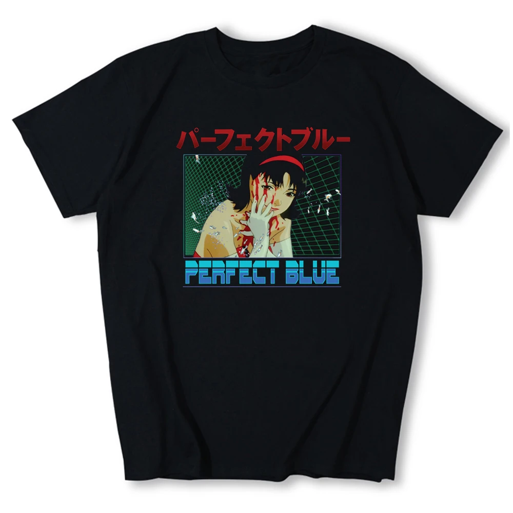 

Perfect Blue Junji Ito Anime Japanese Design Summer Cotton Men T Shirt