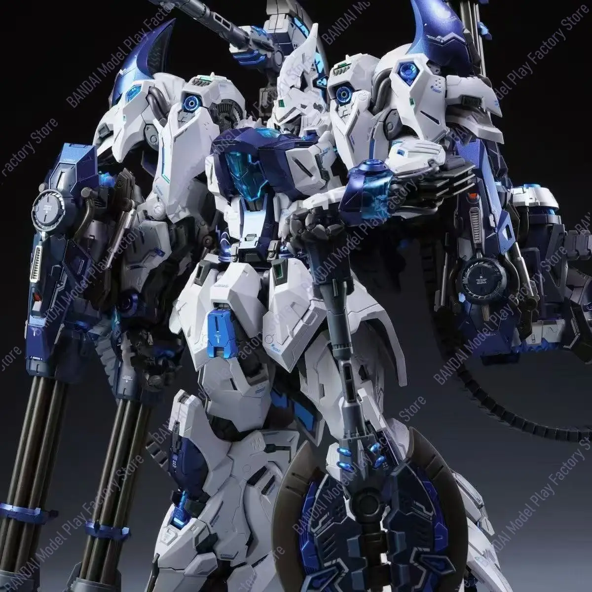 Фото В наличии: Infinite Nova Infinite Dimension 1/100 RMD Series Polar Shark — сборная модель меха, коллекционная игрушка из ПВХ №4