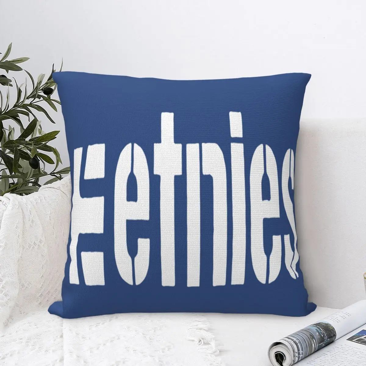 Etкролик Corp коробка серые геометрические наволочки под заказ полиэфирные для