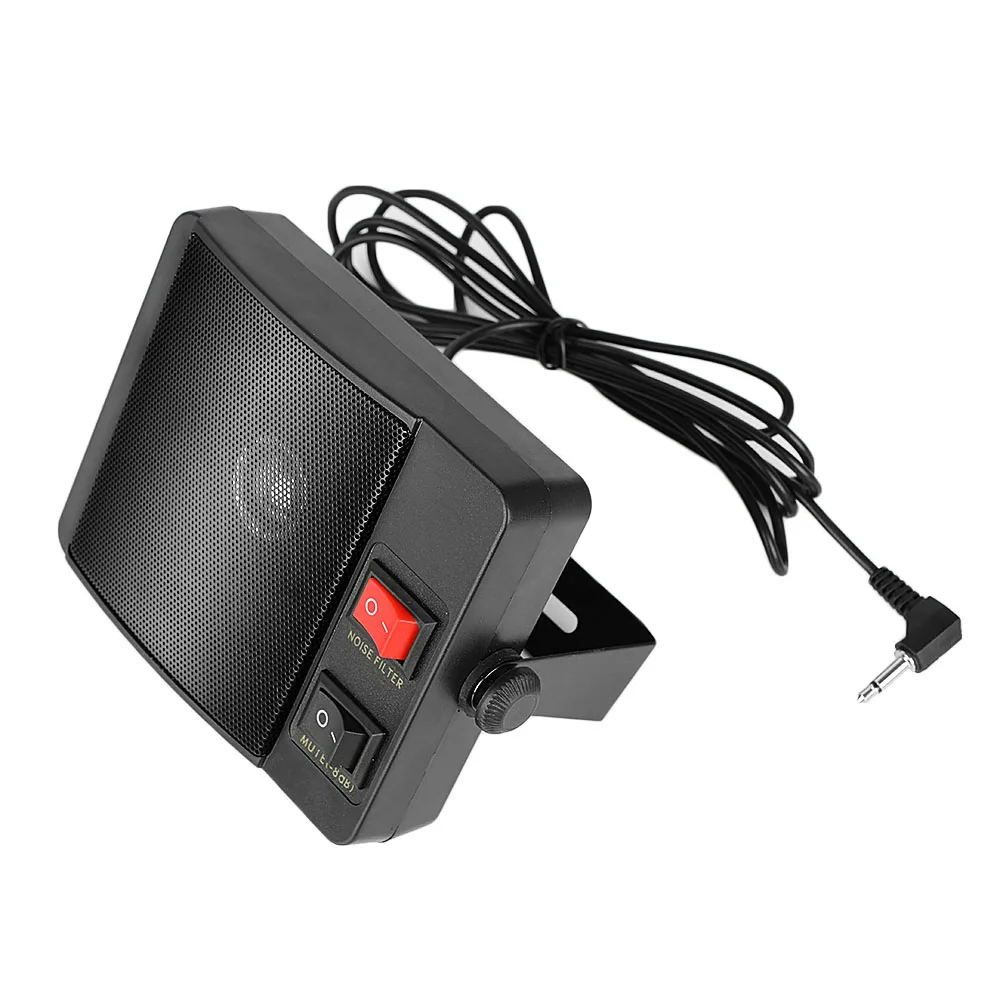 Heavy Duty Diamond TS-750 External Speaker 3.5mm TS-750 Loudspeaker for QYT YAESU ICOM KENWOOD CB Car Mobile Radio Walkie Talkie