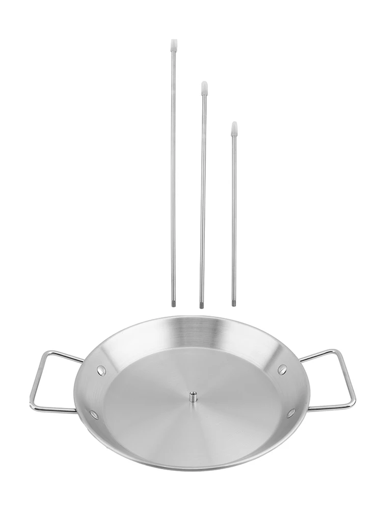 Kitchen Camping Kebabs Detachable Steak Vertical Rack Roasting Grill Sausage BBQ Skewer Stand Stainless Steel For Chicken Meat