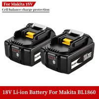 100newfor makita 18v 18000mah rechargeable power tools battery with led li ion replacement lxt bl1860b bl1860 bl1850