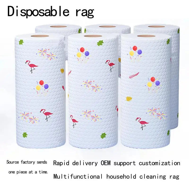 

Effortlessly Clean Your Kitchen with the Lazy Person's Non Woven Cloth - Your Daily Cleaning Solution