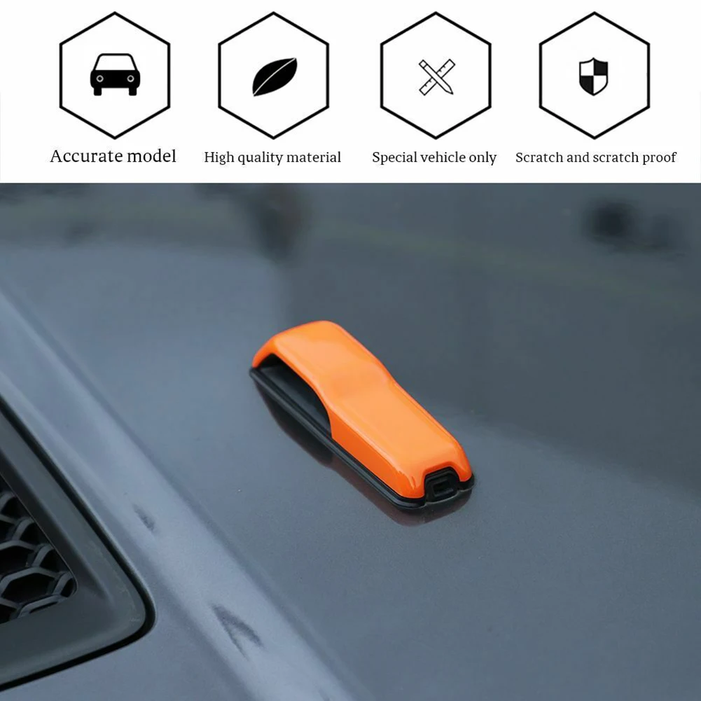 

Engine Hood Hinge Cover Trim Accessories Hood Hinge Cover Stickers Trim High Quality Stickers Trim For Jeep Wrangler JL