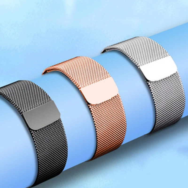 Metal Strap For Oppo Band Magnetic Wristband Stainless Steel Replacement Bracelet for Watch Free Watchband |