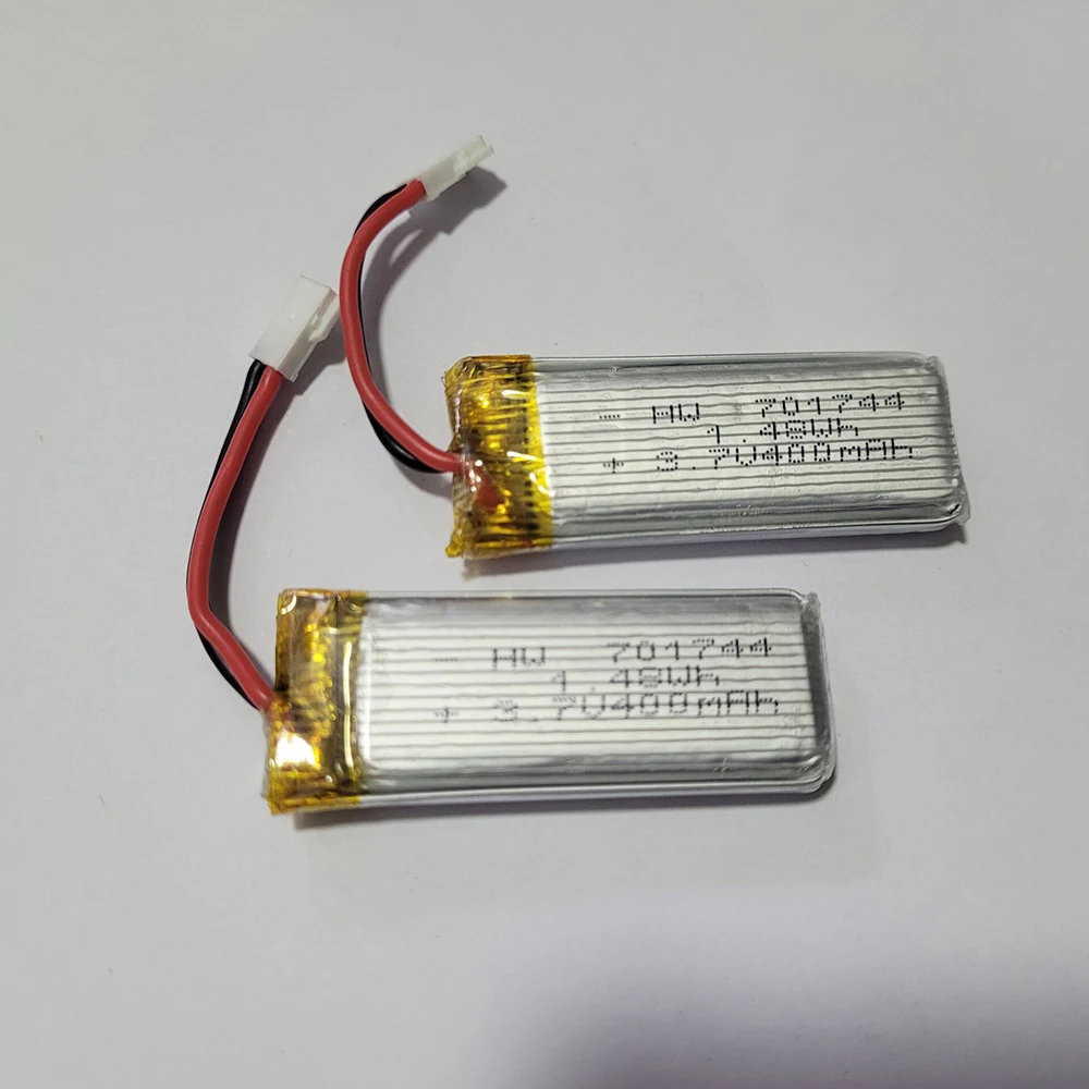 

Оригинальный аккумулятор SYMA 3,7 в 400 мАч, 2 шт., оригинальный запасной аккумулятор для радиоуправляемого дрона SYMA X50 X50W, аксессуары для замены а...