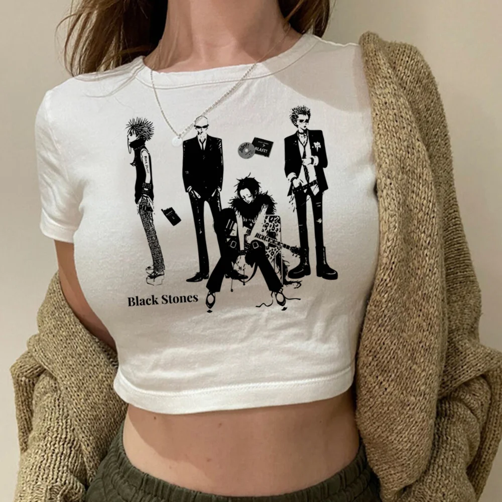 

nana trashy vintage crop top girl trashy hippie 2000s cute t-shirts tshirt