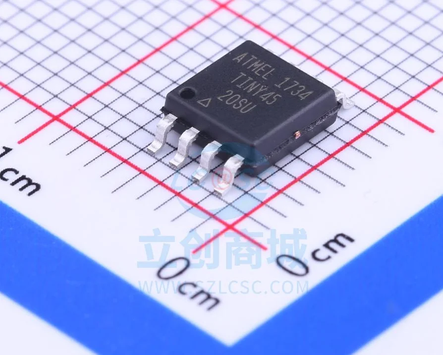 

ATTINY45-20SU посылка SOIC-8 новый оригинальный микроконтроллер IC chip