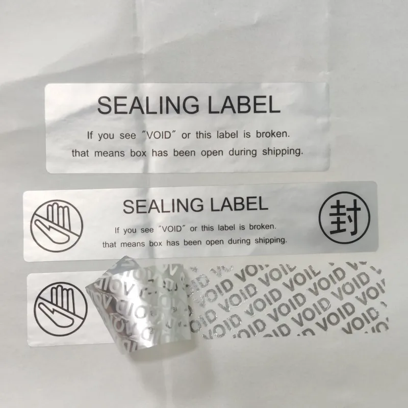 

Security Seal Tamper Proof Void Security Warranty Stickers 200 PCS