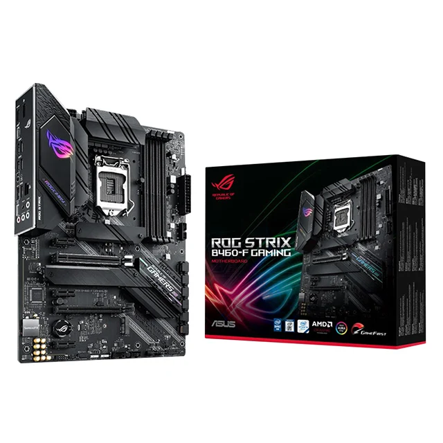 

For ROG STRIX B460-F GAMING computer pc gamer motherboard lga 1200 atx support b460 mother board