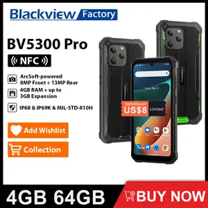 Blackview-スマートフォン,bv5200 pro,4GB,64GB,Android 12