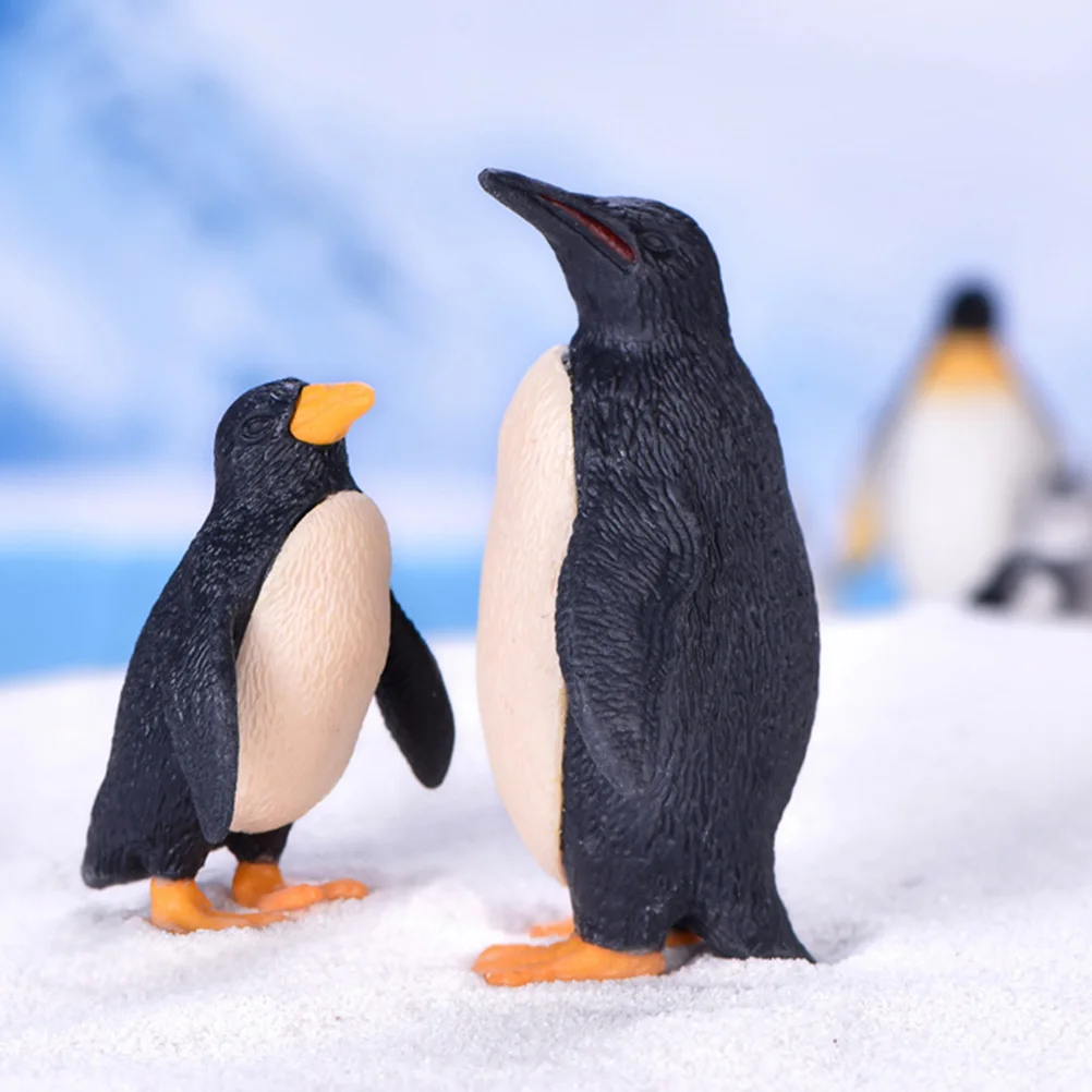 

Penguin Animal Animals Model Toy Figure Figurines Landscape Miniature Accessories Statue Penguins Toys Christmas Ornaments