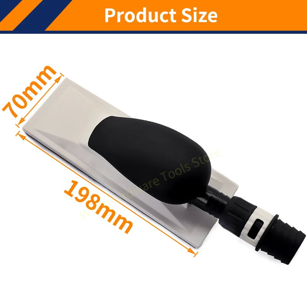 Ручной шлифовальный блок пластиковый губчатый для извлечения пыли дерева