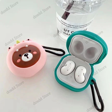 Силиконовый чехол для Samsung Galaxy Buds Pro/BudsLive/Buds2 мультяшный защитный Live Bluetooth