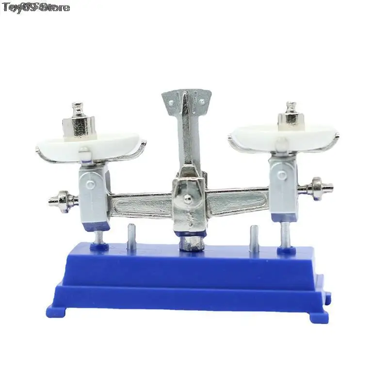 

1PC 1:12 Miniature Vintage Balance Scale For Lab Kitchen Laboratory Dollhouse Accessories Doll House Decoration 2023