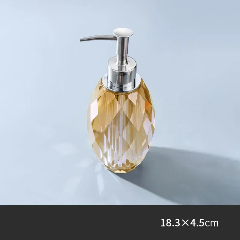 

Прозрачный стеклянный дозатор мыла