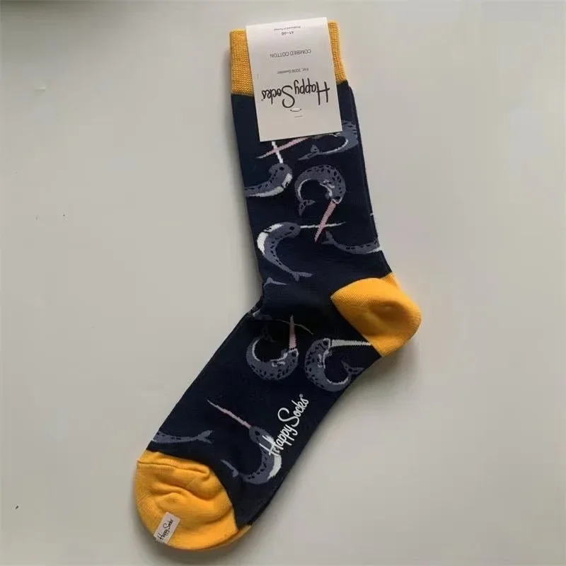 Мужские рождественские носки новинка чулки наполнитель Рождественский подарок