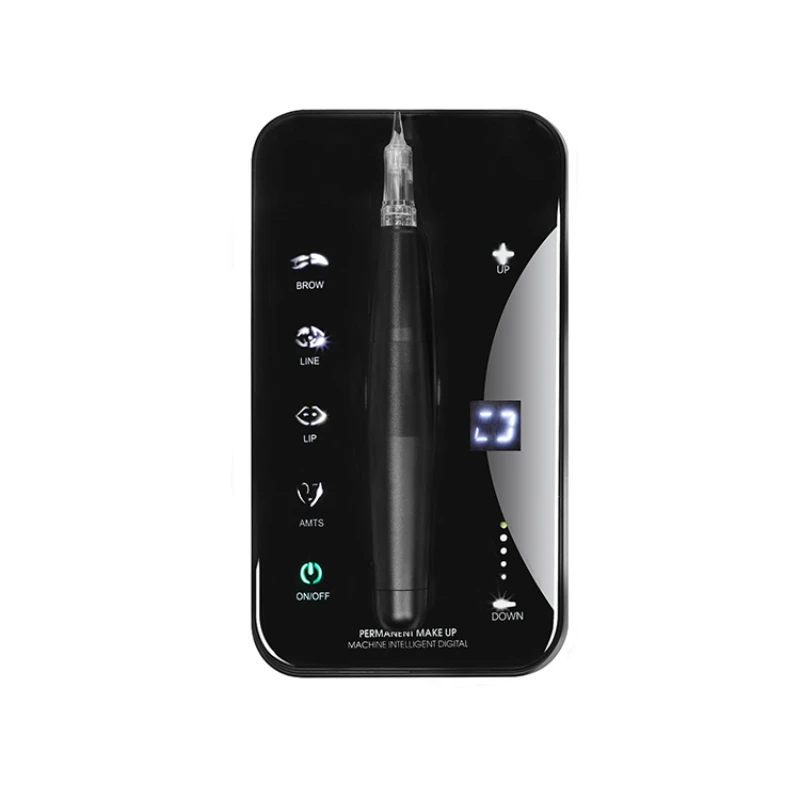 

Factory Wholesale High Quality Tattoo Pen Battery Machine Digital New Style Cosmetic Permanent Makeup Machine