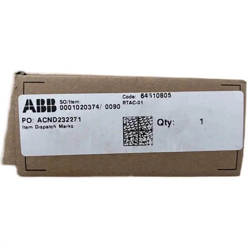 Новый оригинальный интерфейсный модуль ABB Bus Adapter Pulse Code Interface Module RTAC-01 доступен на складе. (art.: 3920dc06ca8d5) - 3920dc06ca8d5