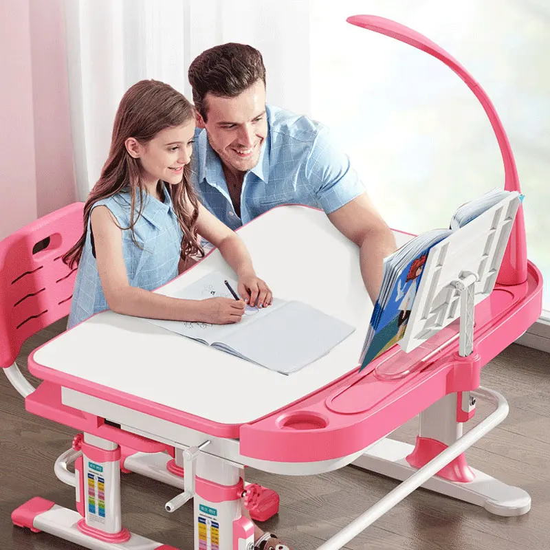 

Children's Study Table Can Be Raised and Lowered Children's Desk Children's Study Table and Chair Set Children's