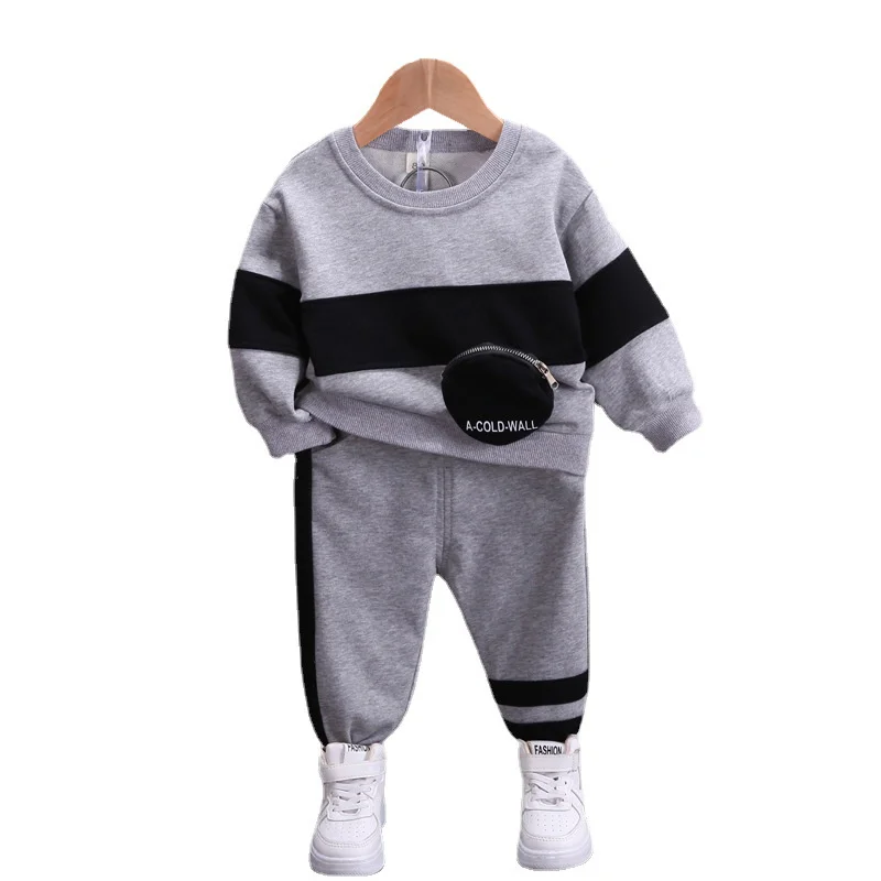 

New Spring Autumn Baby Girl Clothes Suit Children Boys Casual Cotton T-Shirt Pants 2Pcs/Sets Toddler Sports Costume Kids Outfits